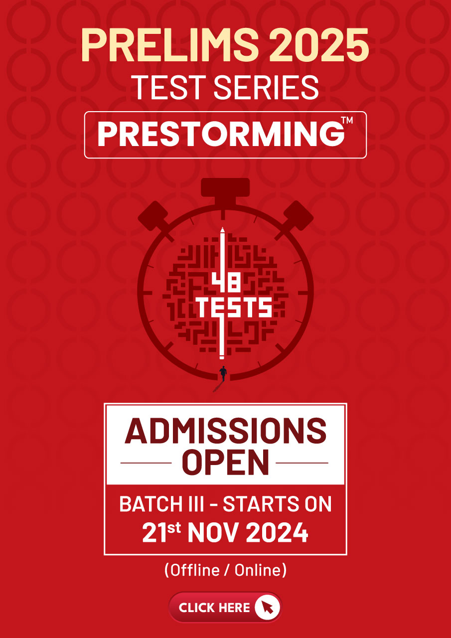 UPSC Prestorming Test 