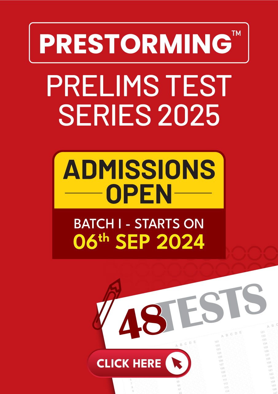 UPSC Prestorming Test 